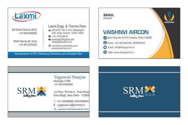 Visiting Cards Design & Printing